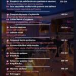 Menu Queen Atlantic Marrakech July 2023 270307-722100